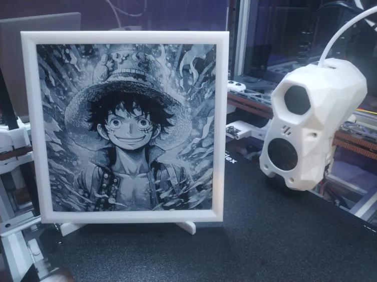 luffy filament painting