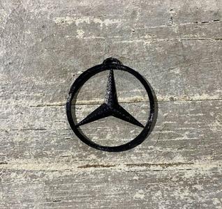 Mercedes-Benz Keychain | 3D Printed Car Logo Key Ring | Gift for Car Lovers