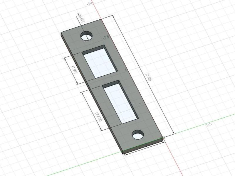 Strike Plate extender