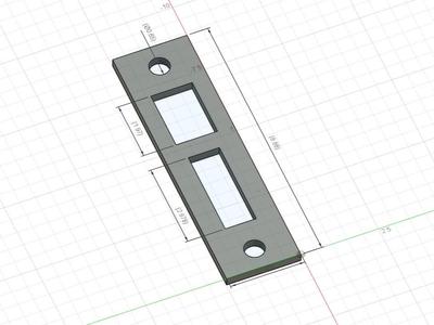 Strike Plate extender