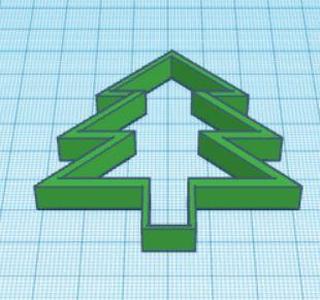 vykrajovátko stromeček