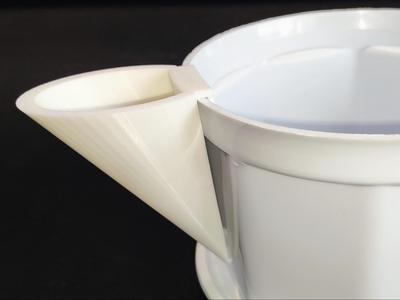 External pot funnel