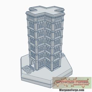 Gothic Building 26 Hex Map Scale HMSG026