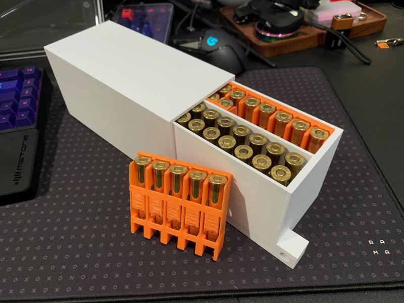 30-30 / .30-30 Cartridge Box w lock hole, 2x20ct