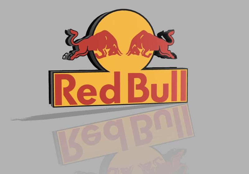 Red Bull Led lamp