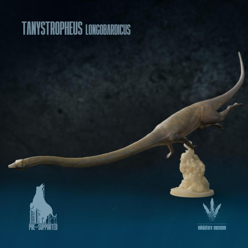 Tanystropheus longobardicus: Swimming