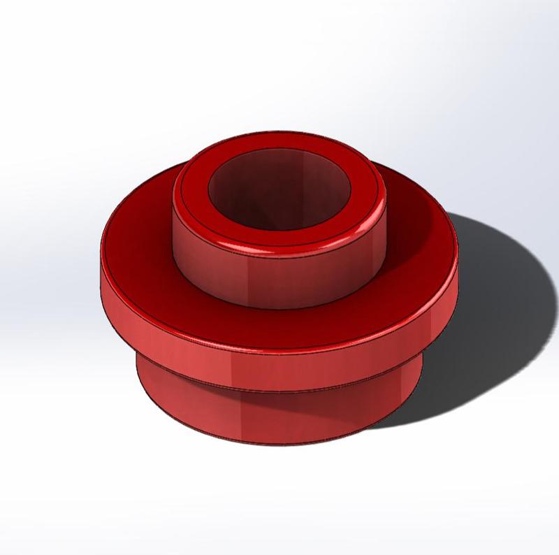 1x1 round with hole Stein rot