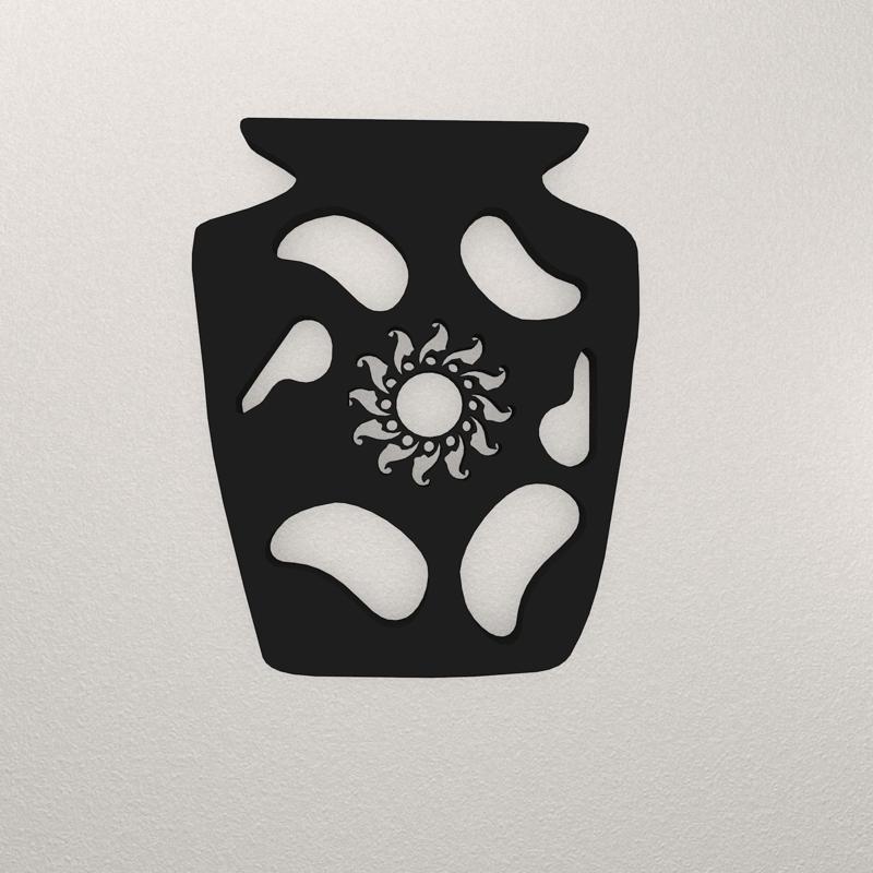 Vase Wall Decoration WANISHI47