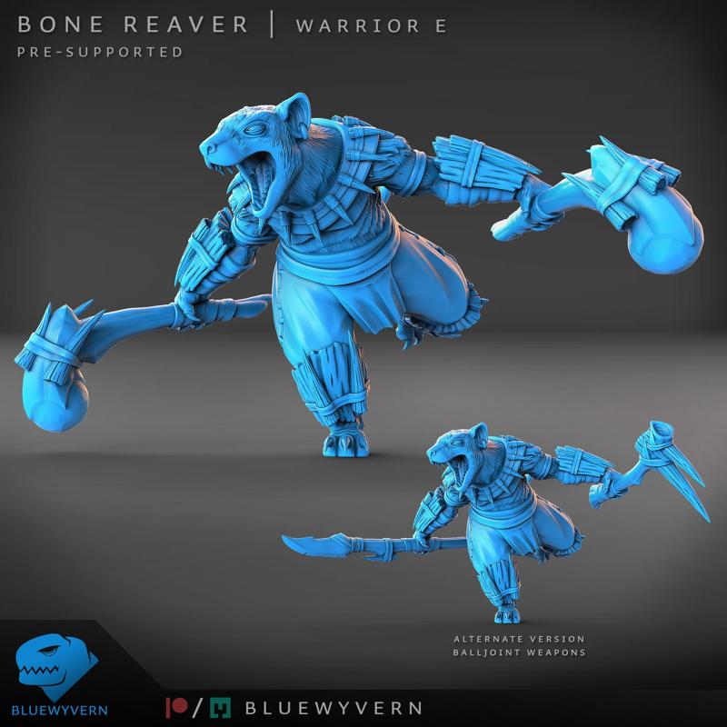 The Bone Reaver - Warrior E (Modular)