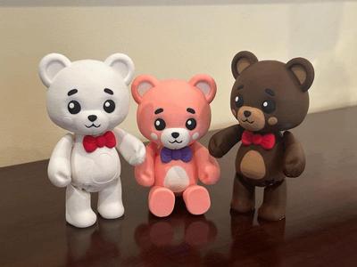 Articulated Teddy Bear Toy (print-in-place)