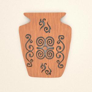Vase Wall Decoration WAELLISH41