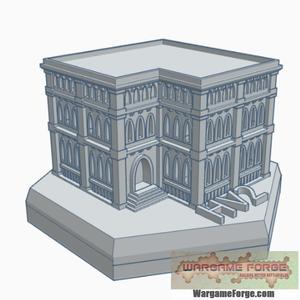 Gothic Building 69 Hex Map Scale HMSG069