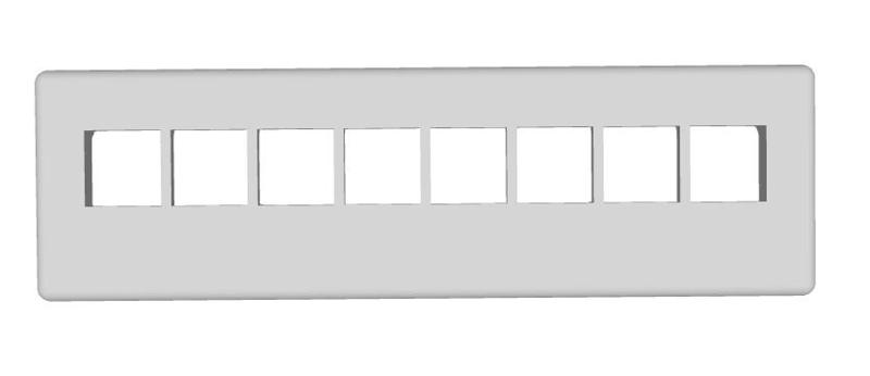 Neopixel (WS2812b) Stick / Bar 8 - Generic 8 x Neopixel Stick / Bar - Case - WS2812b-8