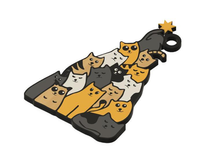 Christmas: Cat Tree II Tree Decor