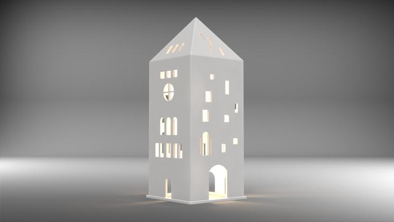 Christmas Lighthouse