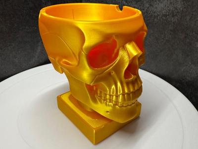 Skull ashtray