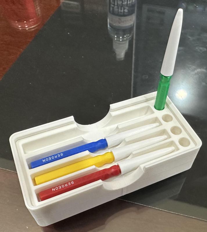 Gridfinity Watchmaker Bergeon Oiler Tray