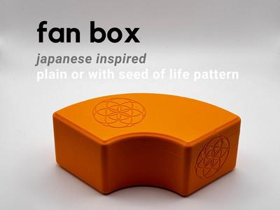 fan box · japanese inspired