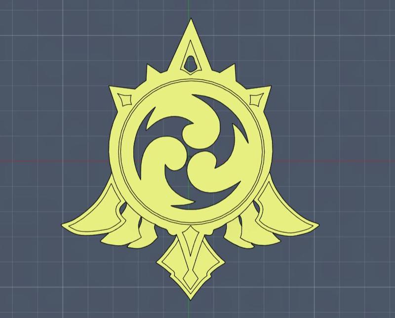 Electro Vision - Genshin Impact - SuperLite Design