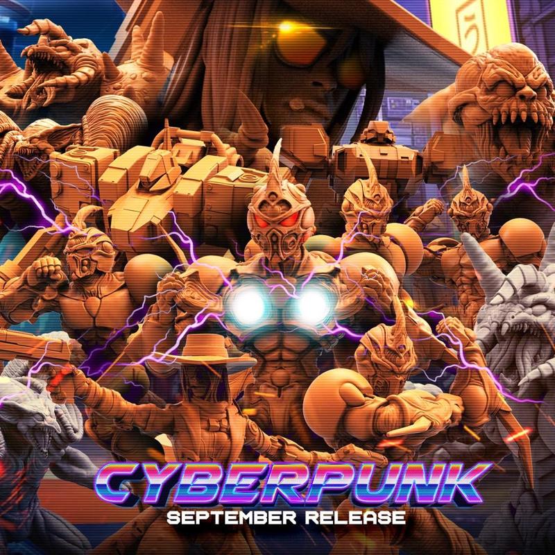 SEPTEMBER 2023 TRIBES - CYBERPUNK RELEASE