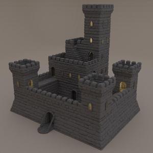 Small Fort - Tabletop Terrain - 28 MM