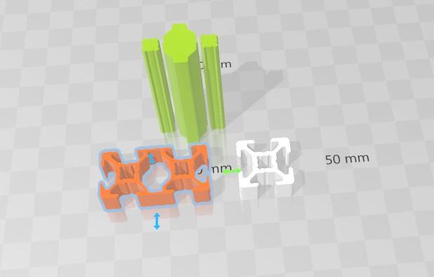 2020/2040 printed beam system