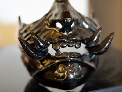 Oni mask clean
