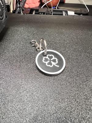 4 leaf clover key chain