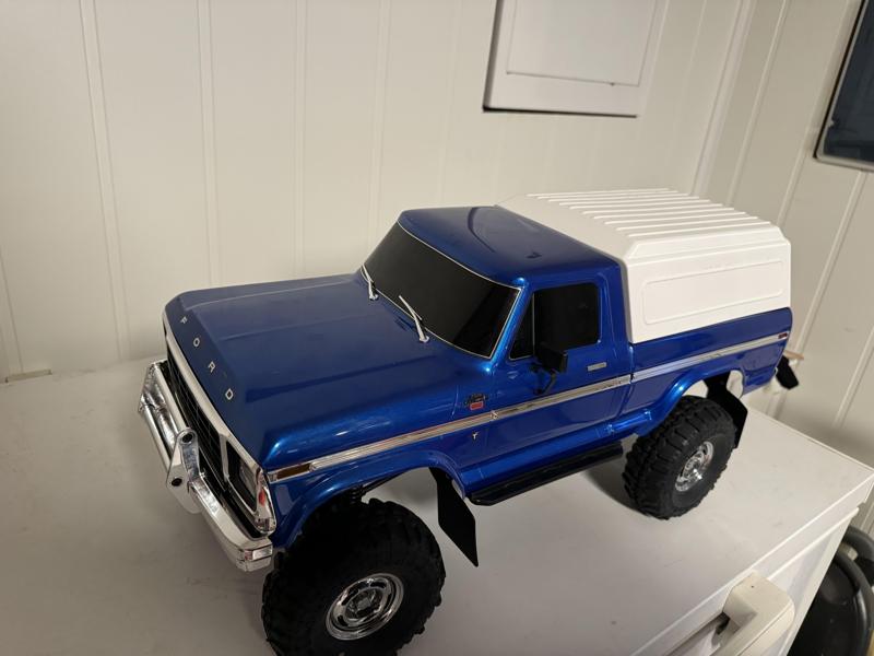 TRX-4 F-150 bed cap Updated