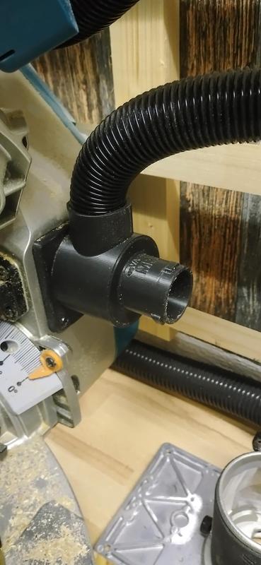 OsVac Adapter for Makita Mitersaw (LS1219L, DLS211)