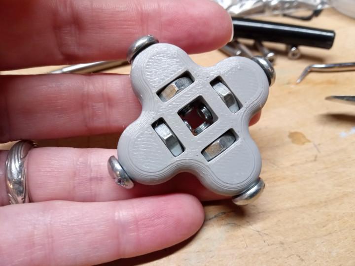 Small tap handle with curves