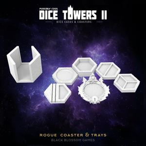 TC02 Rogue Coaster & Trays :: Possibly Cool Dice Tower 2