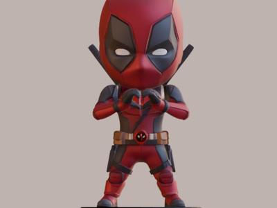 chibi deadpool