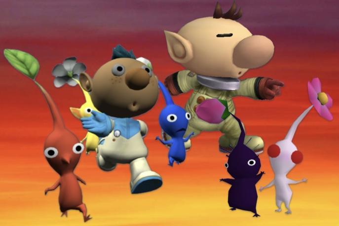 Pikmin Characters PIKMIN PIKMIN PIKMIN OLIMAR OLIMAR OLIMAR