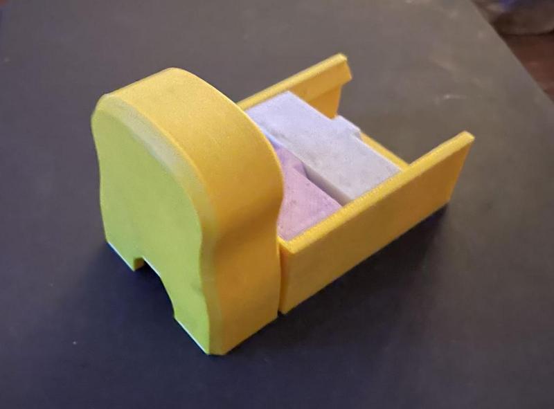 Customizable 3D printed rubber stamps