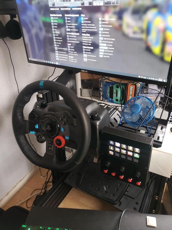 Trakracer Tr160 button box mount