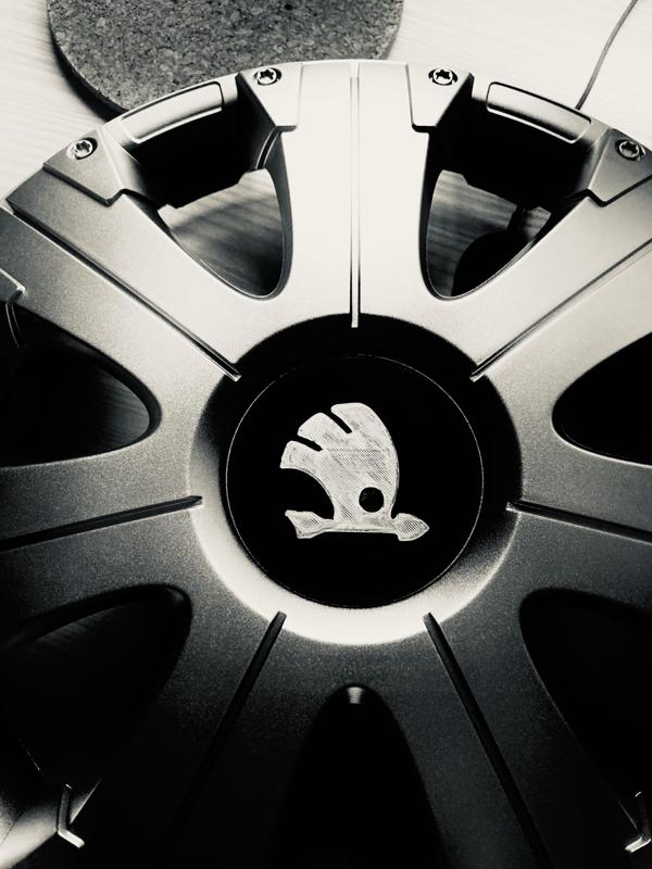 Skoda wheels Logo ⌀9cm