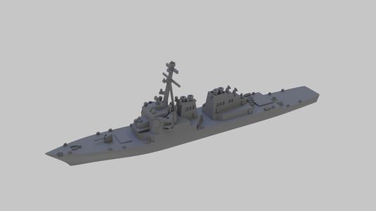 United States Navy Arleigh Burke Flight 1