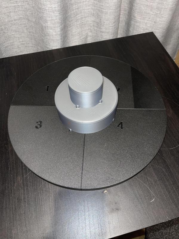 Round Table 380mm for Scanning and Photogrammetry
