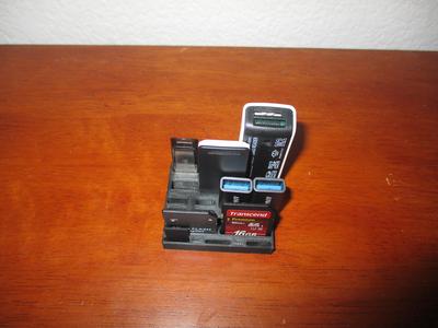 Usb and SD(s) holder
