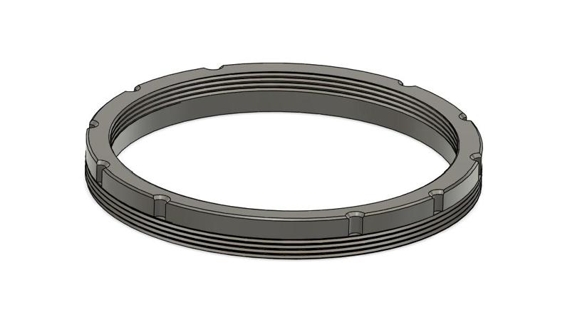 Lens filter adapter 49mm to 55mm