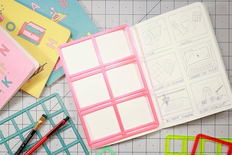 Sketchbook Templates - Thumbnails and Story Boards