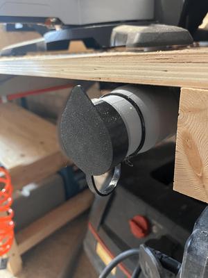 Camlock dust port cover