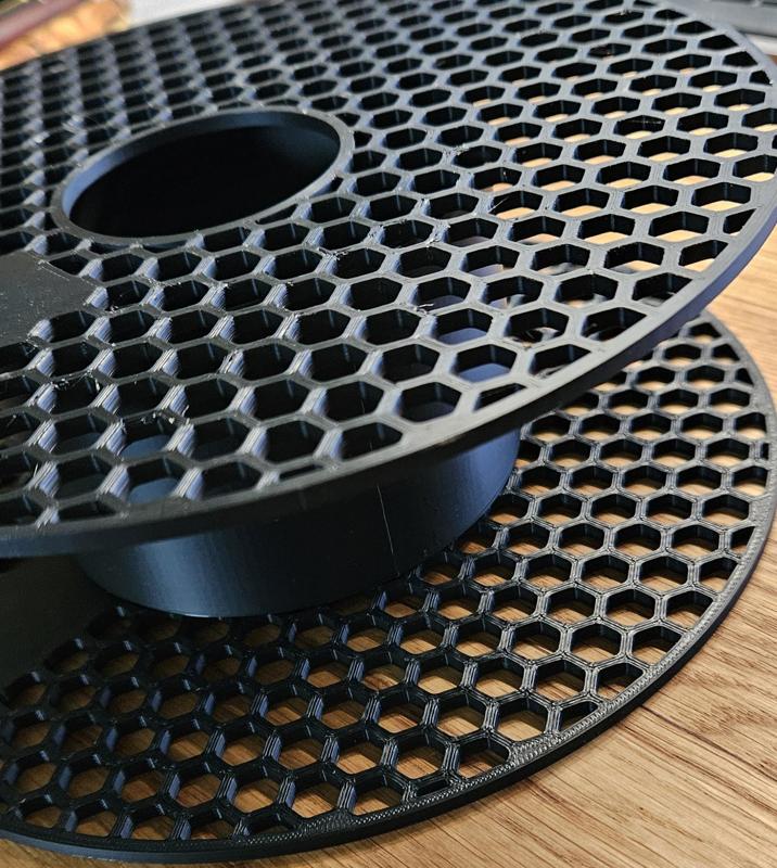 Filamentspulen mit Wabenstruktur