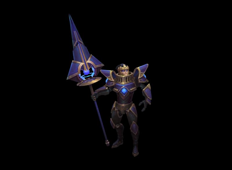 Hextech Jarvan IV League of Legends 3D print model