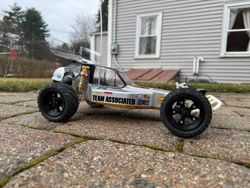 RC10 gold pan wheels for Traxxas Anaconda tires