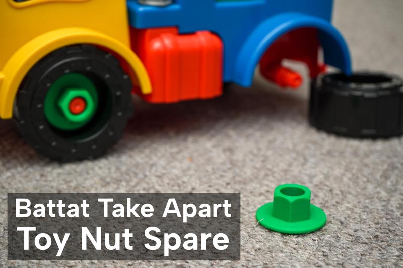 Battat Take Apart Toy Nut