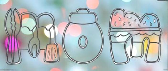 Grill Mom Cookie Cutter Set