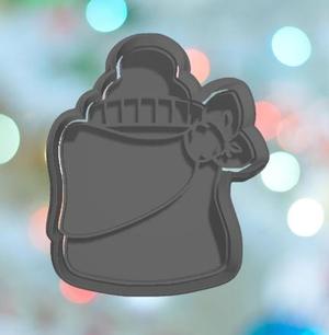 Baby Shower Bandana Bottle Cookie Cutter