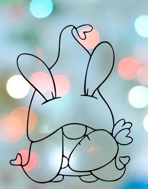 Easter Gnome 1 Cookie Cutter